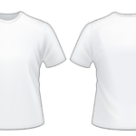 Blank Tshirt Template Worksheet In Png | Download | T Shirt In Printable Blank Tshirt Template