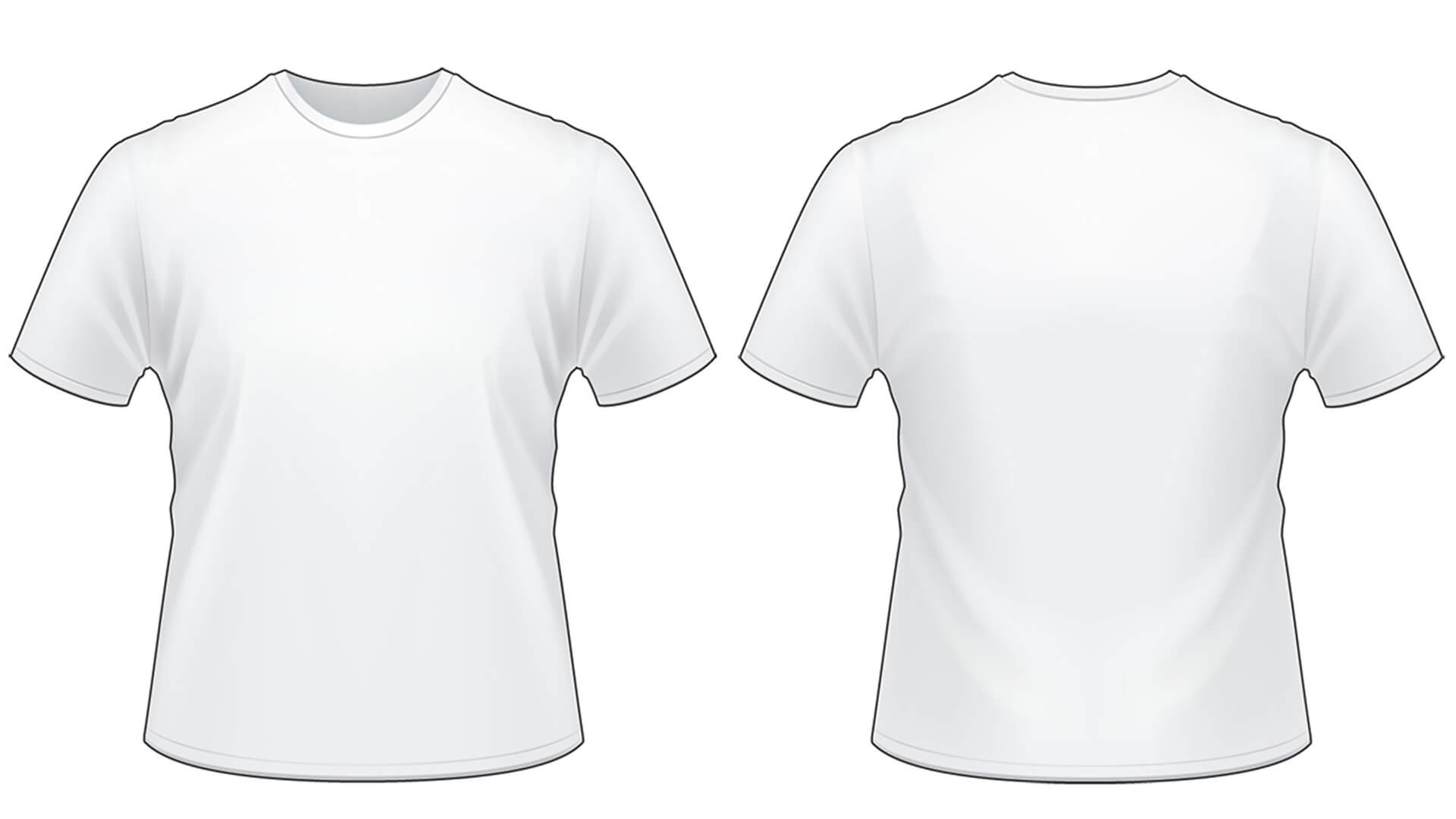 Blank Tshirt Template Worksheet In Png | Download | T Shirt In Printable Blank Tshirt Template