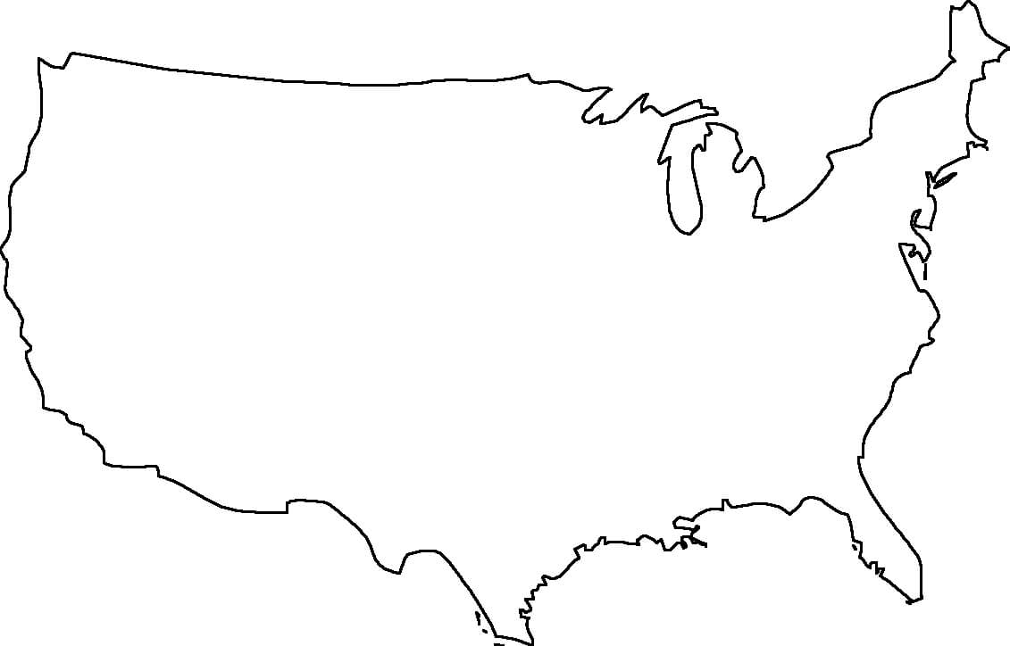 Blank Us Map – Dr. Odd | Geography | United States Map, Map Intended For United States Map Template Blank