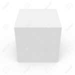 Blank White Box Packaging Template, 3D Rendering Isolated White.. In Blank Packaging Templates