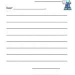 Blank+Friendly+Letter+Template | Letter Writing | Letter Regarding Blank Letter Writing Template For Kids