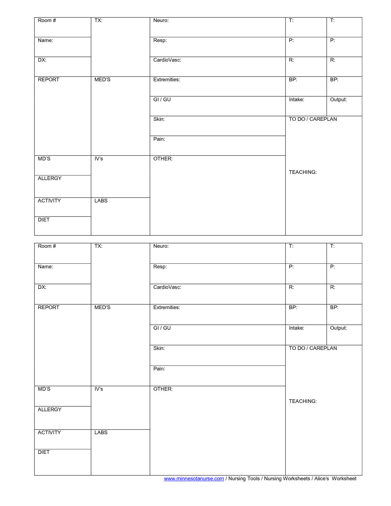 Blank+Nursing+Report+Sheets+For+Newborns | Nursing Patient Throughout Nursing Report Sheet Template
