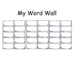 Blank+Printable+Word+Wall+Templates | Descriptive Words For Blank Word Wall Template Free