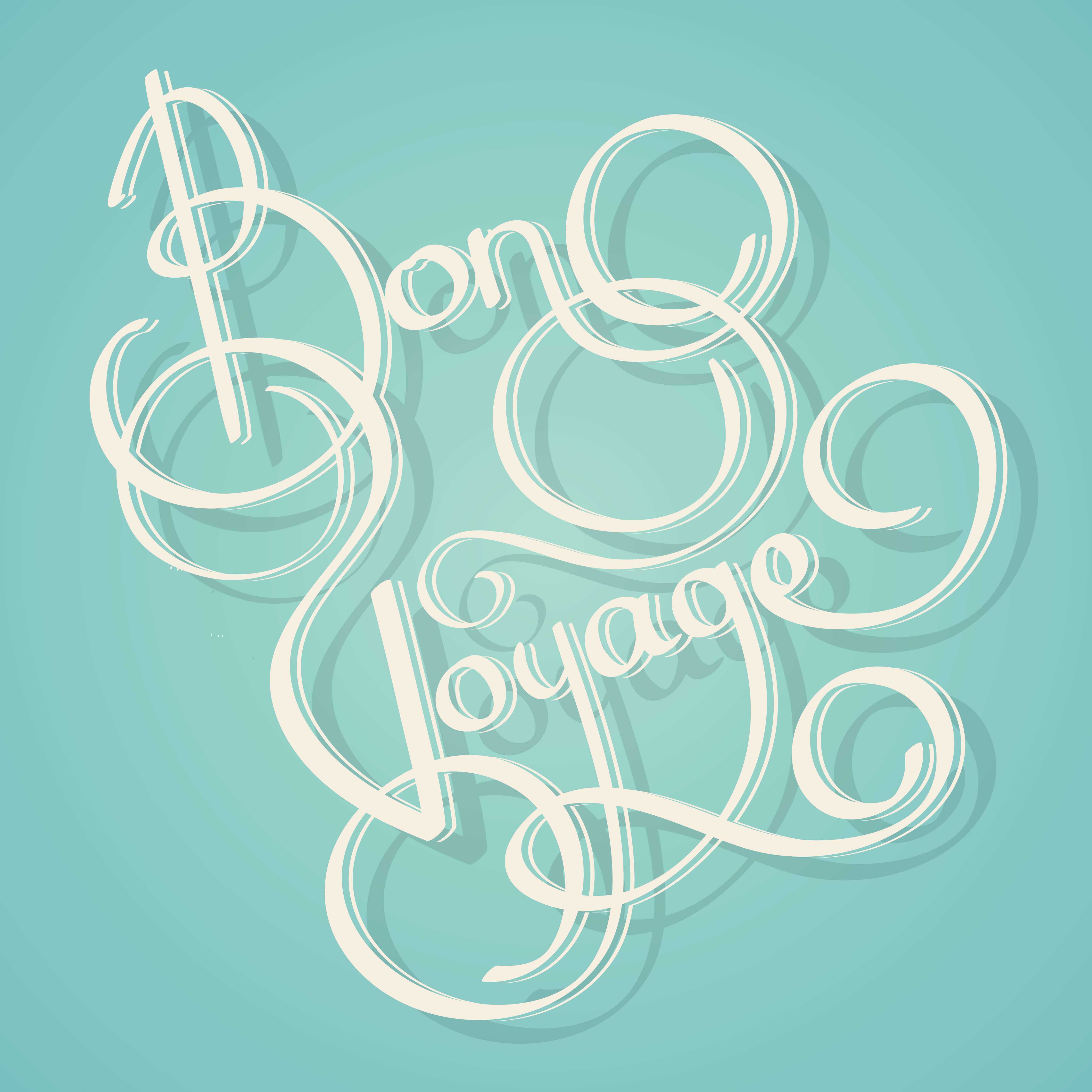 Bon Voyage Free Vector Art – (116 Free Downloads) In Bon Voyage Card Template