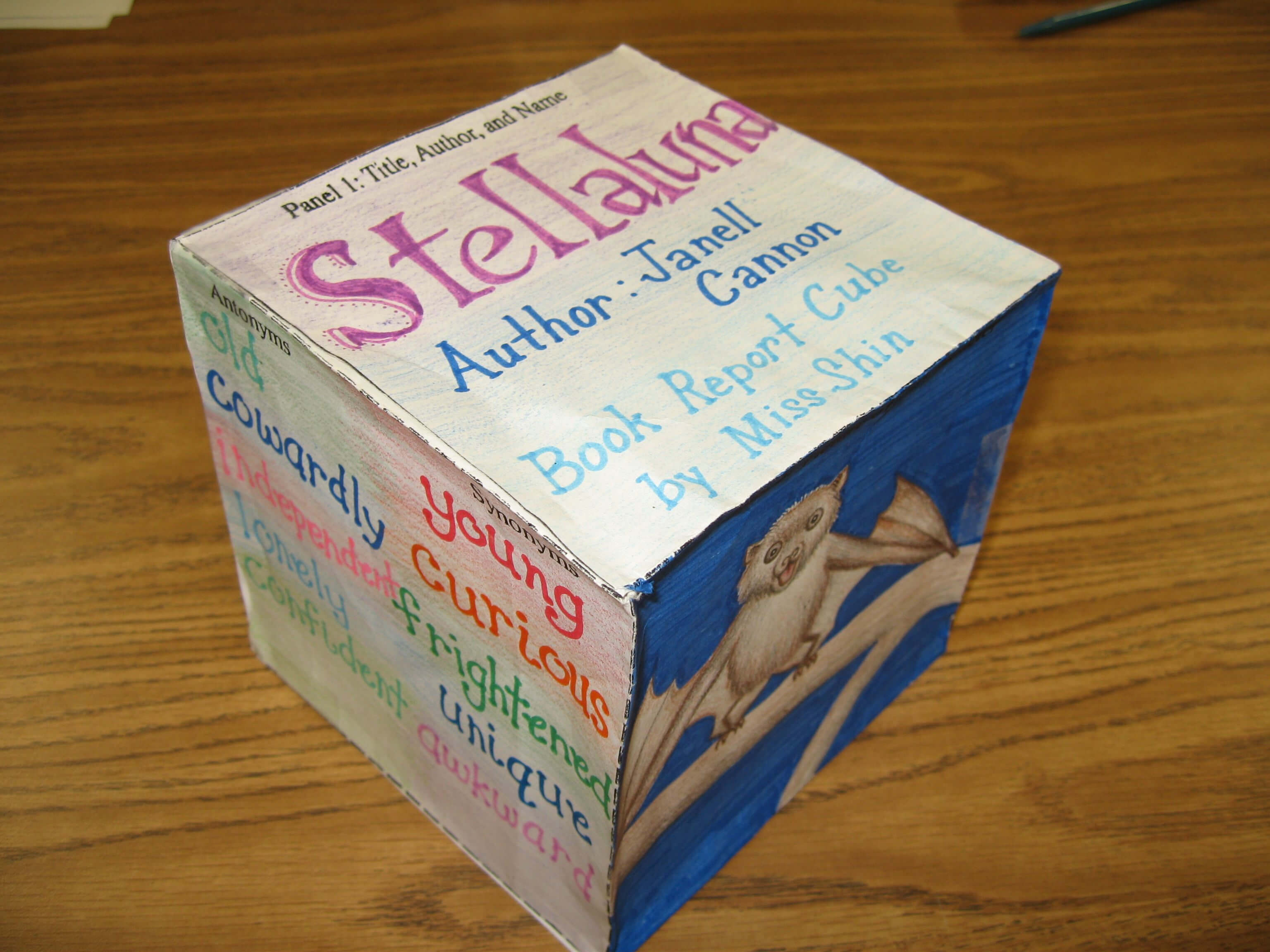 Book Report Cube | St.patrick's Day | Book Projects, Reading Intended For Story Skeleton Book Report Template