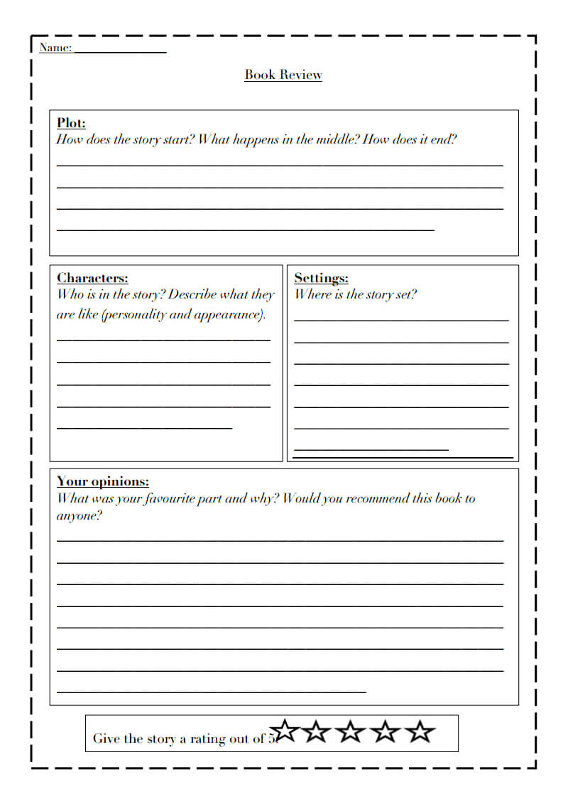 Book Review Template Differentiated.pdf – Google Drive With Middle School Book Report Template