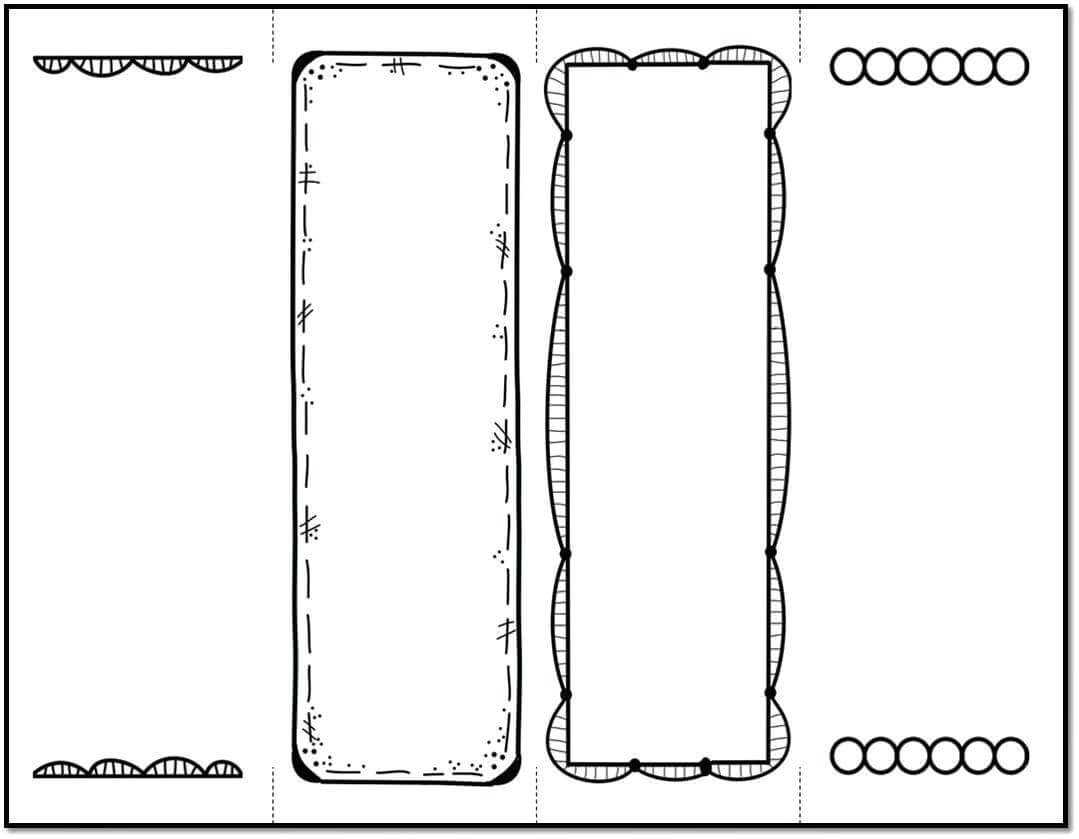 Bookmark Template Printable – Verypage.co For Free Blank Bookmark Templates To Print