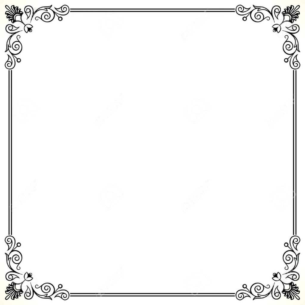 Border Template For Word Free Download Vectorborders Inside Word 