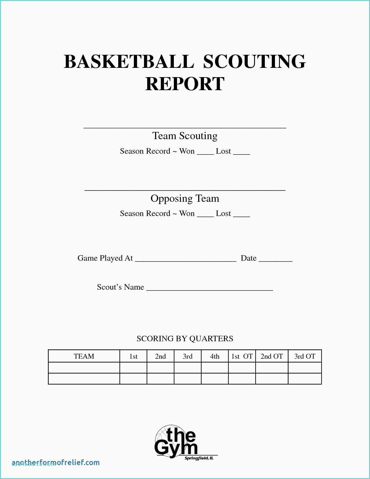 Bowling Spreadsheet And Basketball Scouting Report Template Intended For Scouting Report Template Basketball