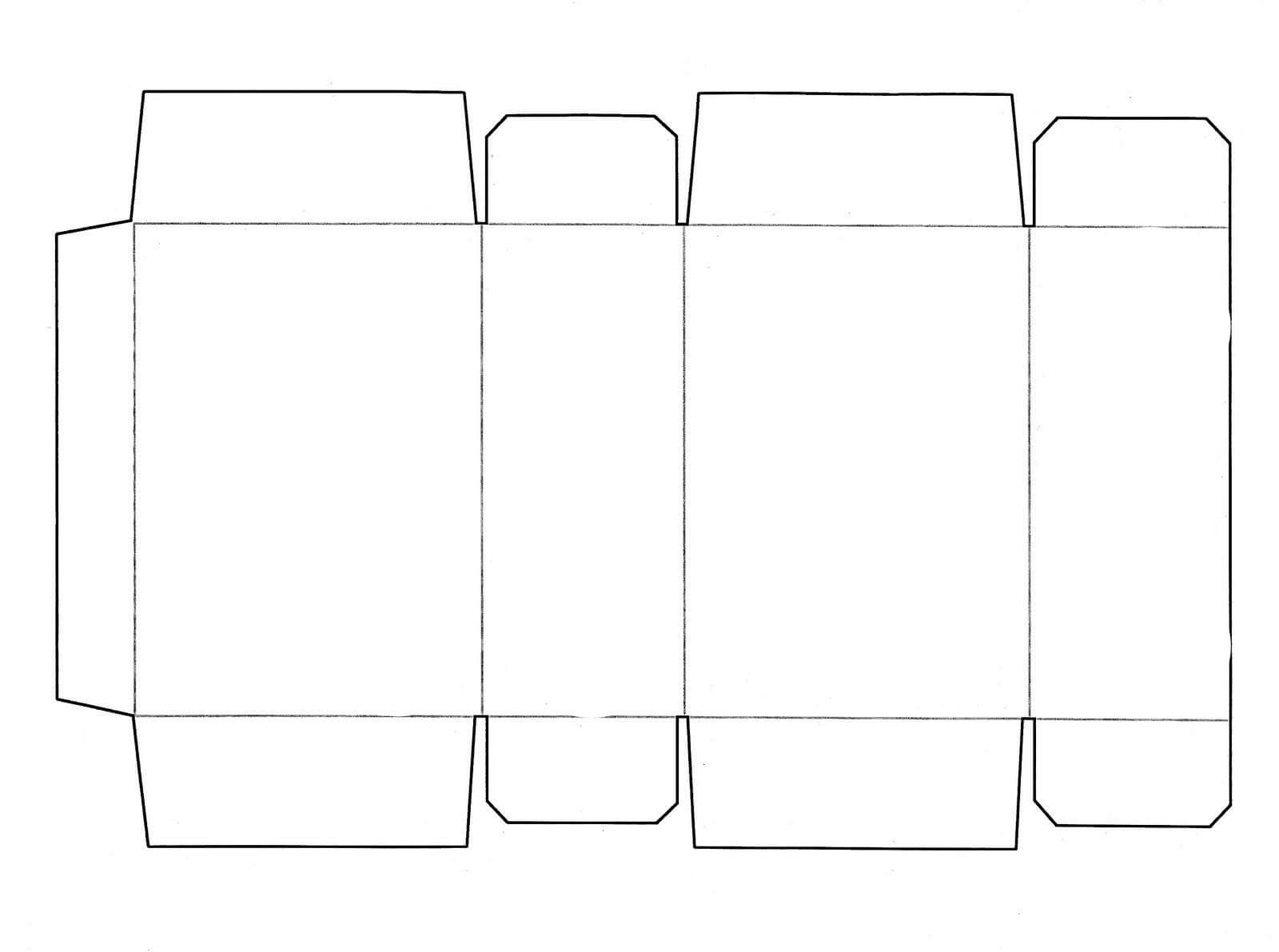 Box Templates | This Is A Cereal Box Template That Fits Your With Card Box Template Generator