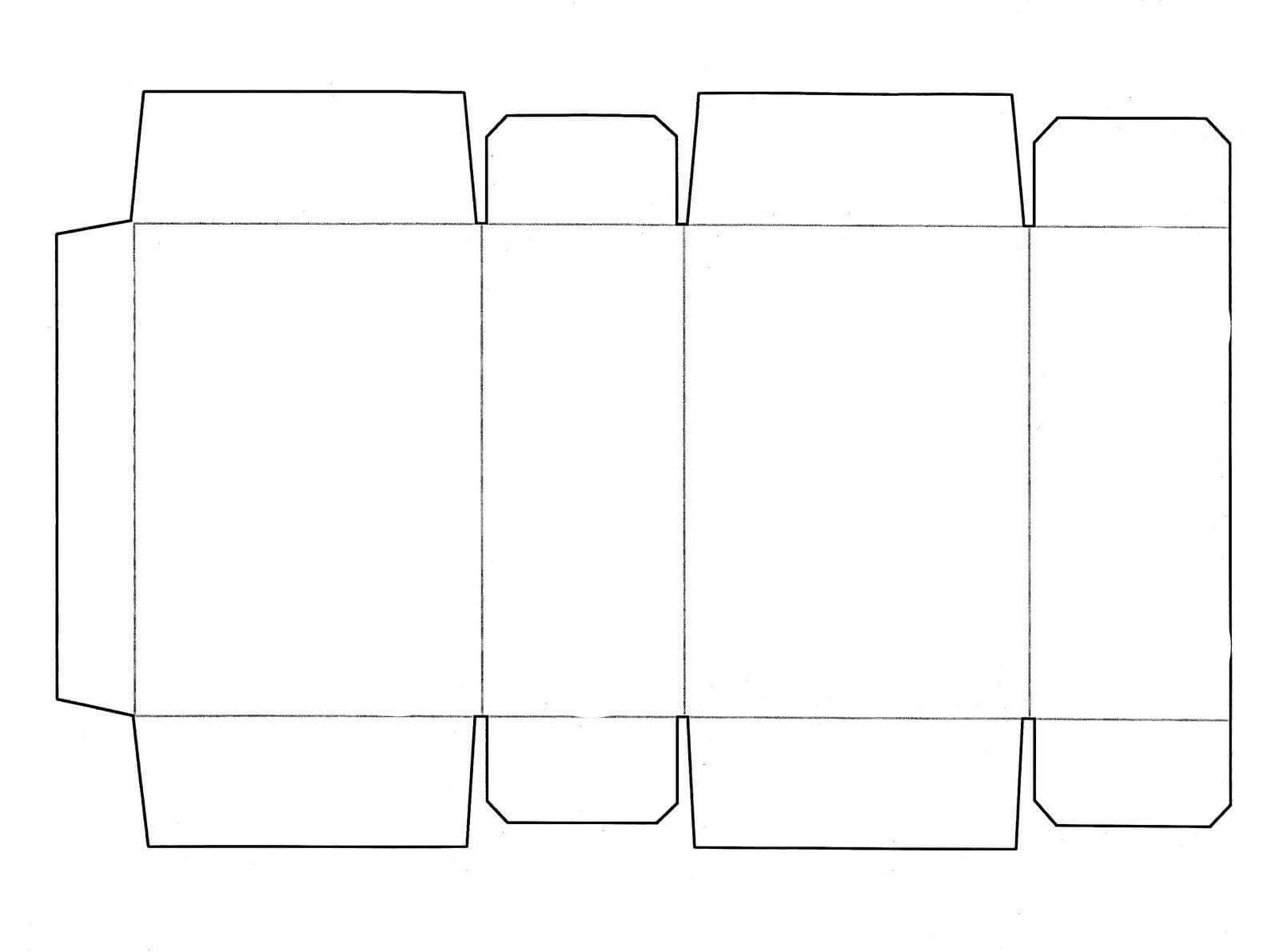 Box Templates | This Is A Cereal Box Template That Fits Your With Card Box Template Generator