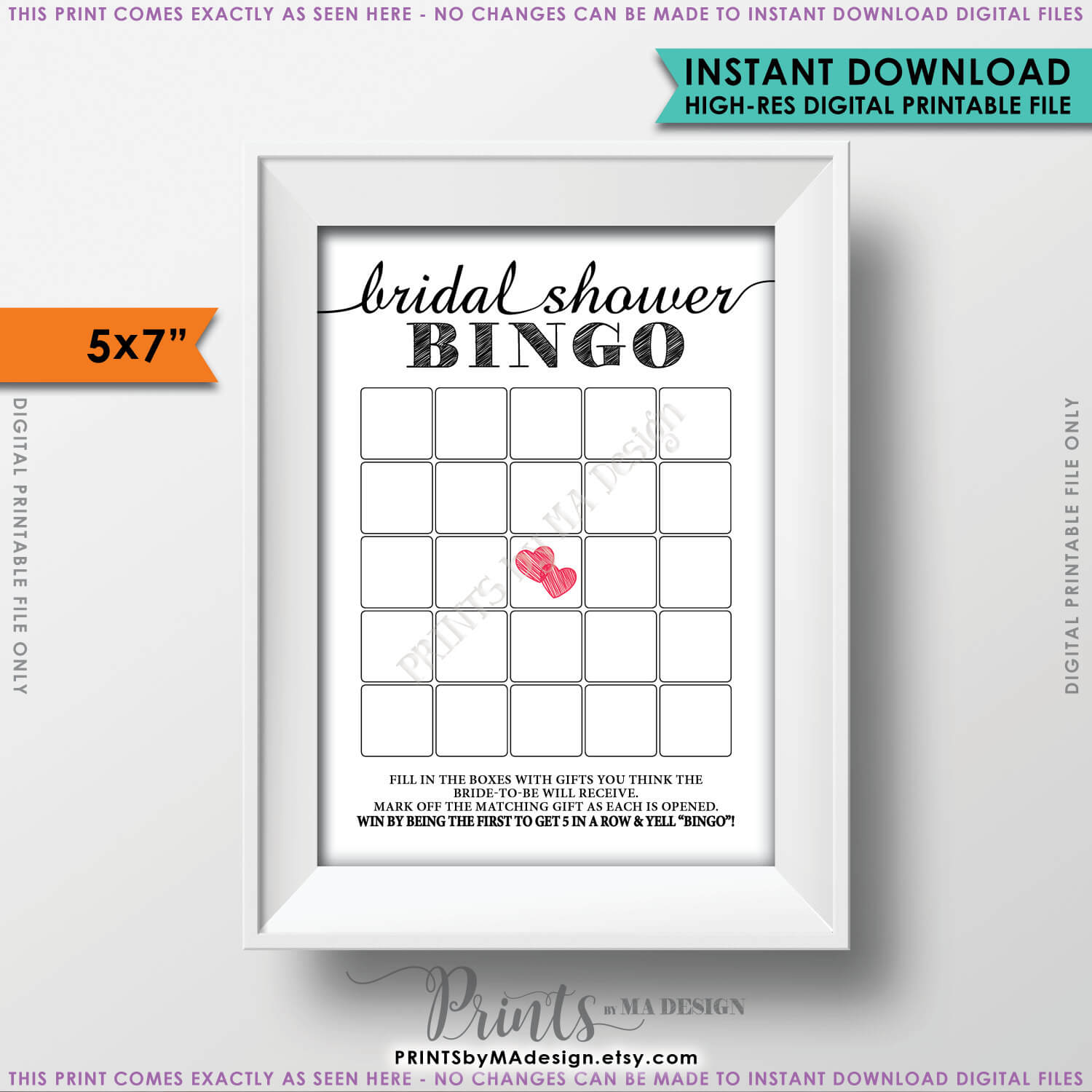 Bridal Shower Bingo Cards, Bridal Shower Bingo Printable In Blank Bridal Shower Bingo Template
