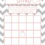 Bridal Shower Bingo Template | Madinbelgrade In Blank Bridal Shower Bingo Template