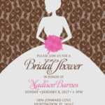 Bridal Shower Invitations. Blank Bridal Shower Invitations Inside Blank Bridal Shower Invitations Templates