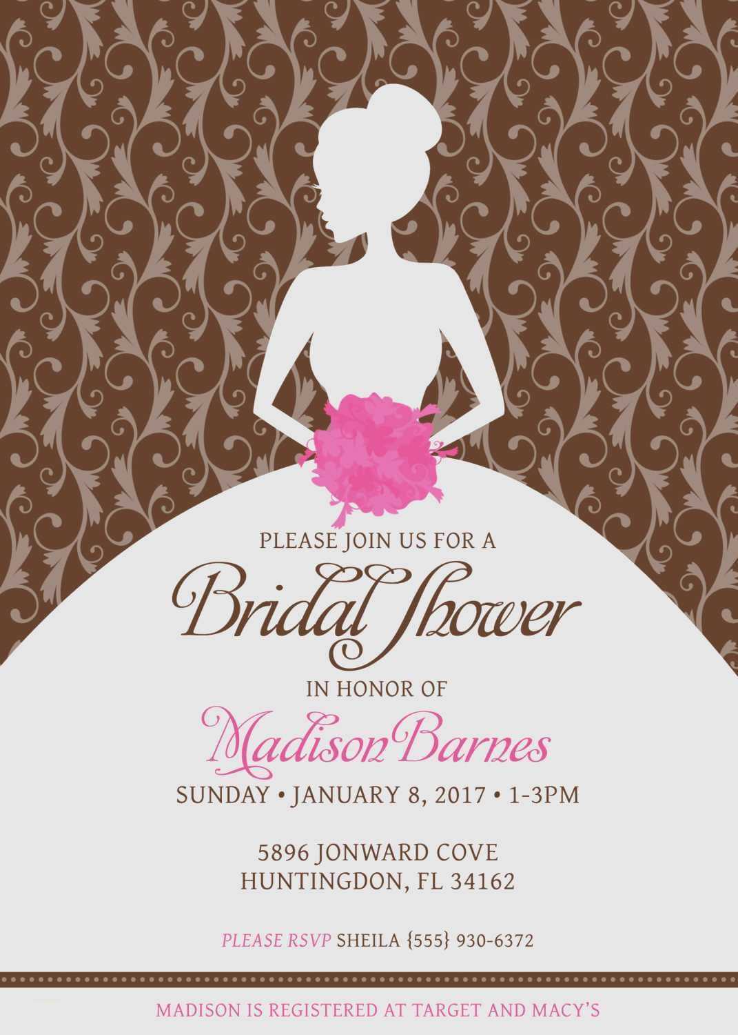 Bridal Shower Invitations. Blank Bridal Shower Invitations Inside Blank Bridal Shower Invitations Templates