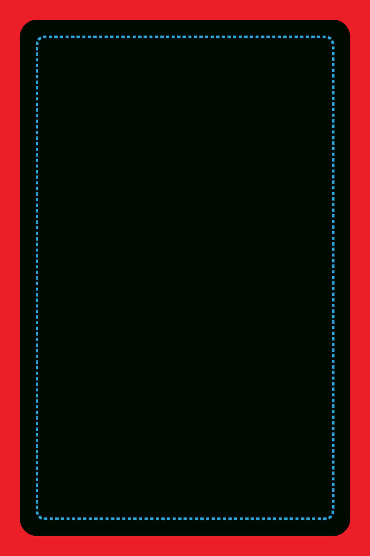 Bridge Deck For Playing Card Design Template