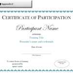 Brilliant Ideas For Conference Participation Certificate Regarding Conference Participation Certificate Template