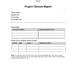 Brilliant Ideas For Project Closure Report Template Also With Regard To Closure Report Template