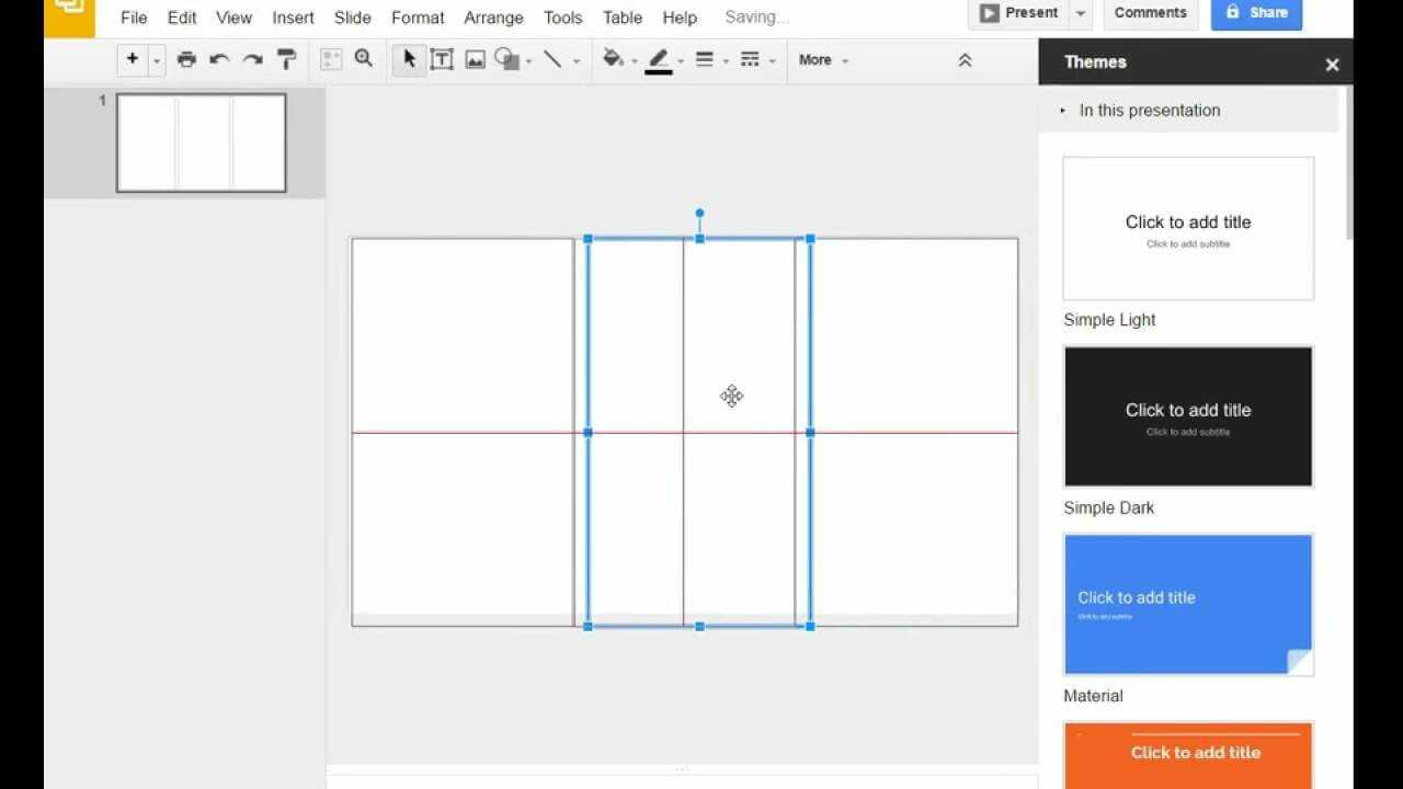 Brochure (Step 1) – Google Slides – Creating A Brochure Template In Google  Slides Inside Brochure Templates Google Drive