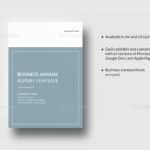 Business Annual Report Template Regarding Word Annual Report Template