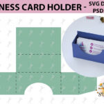 Business Card Holder Template Stand Paper Organiser Box Within Card Stand Template