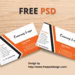 Business Card Mockup Free Psd Template – Free Psd Design Pertaining To Name Card Design Template Psd