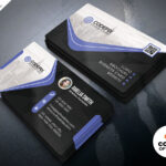 Business Card Psd Templatepsd Freebies On Dribbble Pertaining To Visiting Card Psd Template