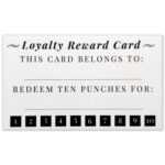 Business Card Template Automotive Avery Free Punch Pertaining To Business Punch Card Template Free