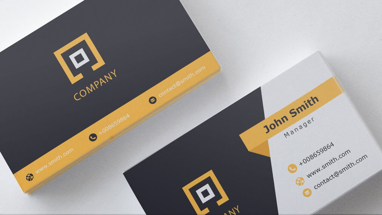 Business Card Template | Free Download | 1 | For Download Visiting Card Templates