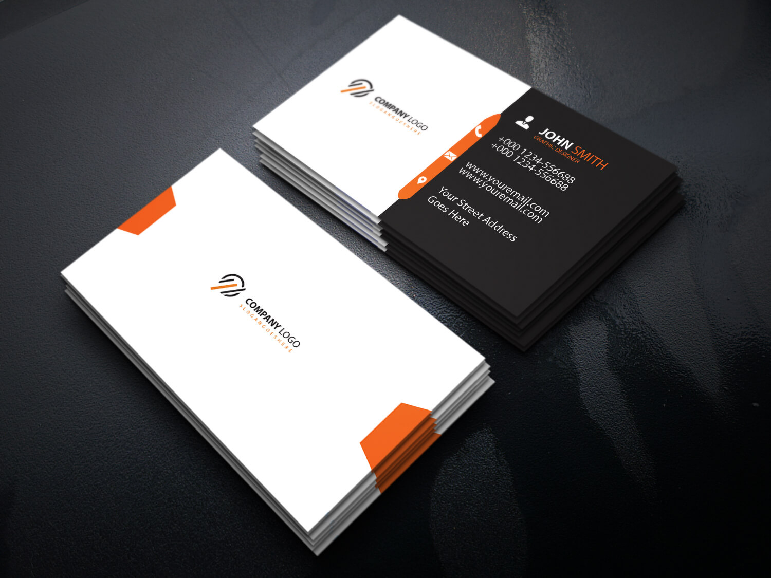 Business Card Template Free Download | Download Business With Regard To Visiting Card Psd Template Free Download