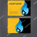 Business Card Template Plumbing Heating Air Stock Vector For Hvac Business Card Template