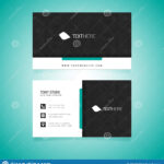 Business Card Vector Template Stock Vector – Illustration Of With Adobe Illustrator Business Card Template