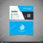 Business Card With Qr Code Template | Business Card Template Throughout Qr Code Business Card Template