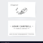 Business Cards Design Template For Medical Advisor Inside Medical Business Cards Templates Free