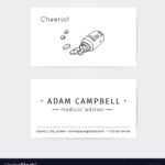 Business Cards Design Template For Medical Advisor Inside Medical Business Cards Templates Free