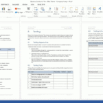 Business Continuity Plan Template (Ms Word/excel Pertaining To Dr Test Report Template