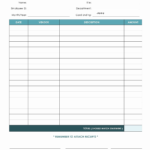 Business Expense Spreadsheet Template Free Monthly Small In Expense Report Template Excel 2010