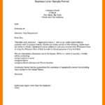 Business Letter Modified Block Format (6) | Manager Resume For Modified Block Letter Template Word