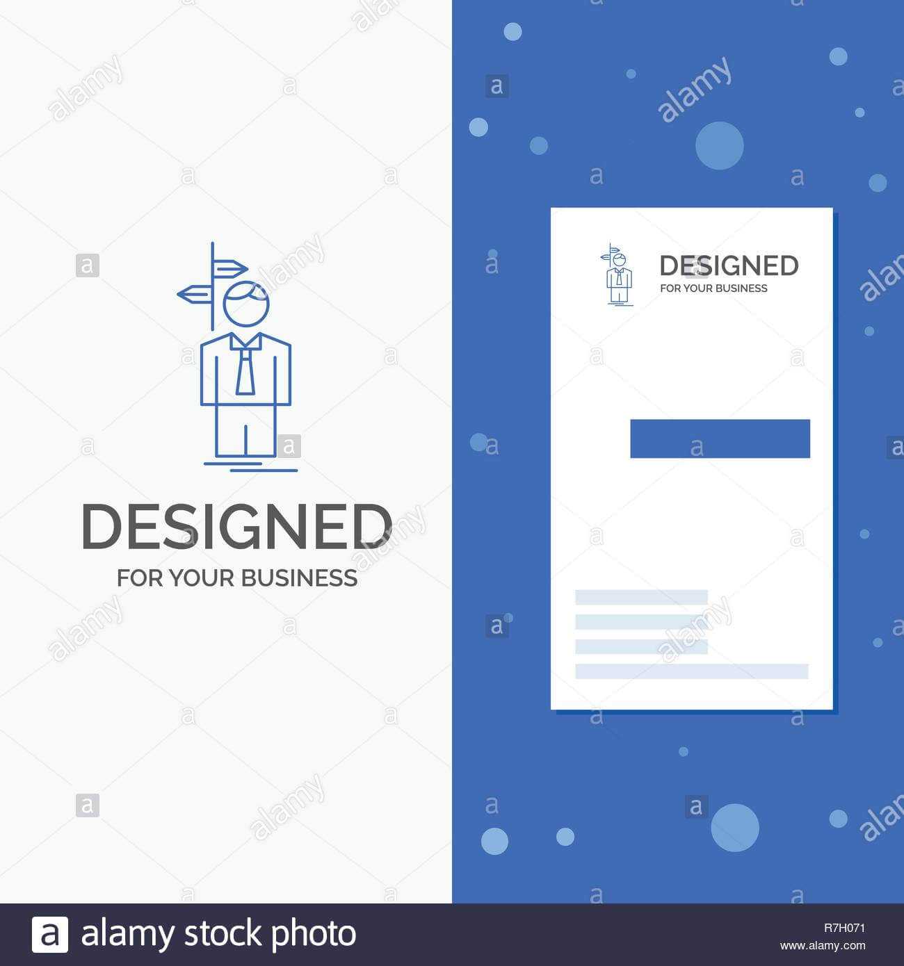 Business Logo For Arrow, Choice, Choose, Decision, Direction For Decision Card Template