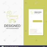 Business Logo For Trolly, Baby, Kids, Push, Stroller Within Push Card Template