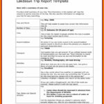 Business Report Template Document Development Word Trip Pdf Inside Business Trip Report Template Pdf