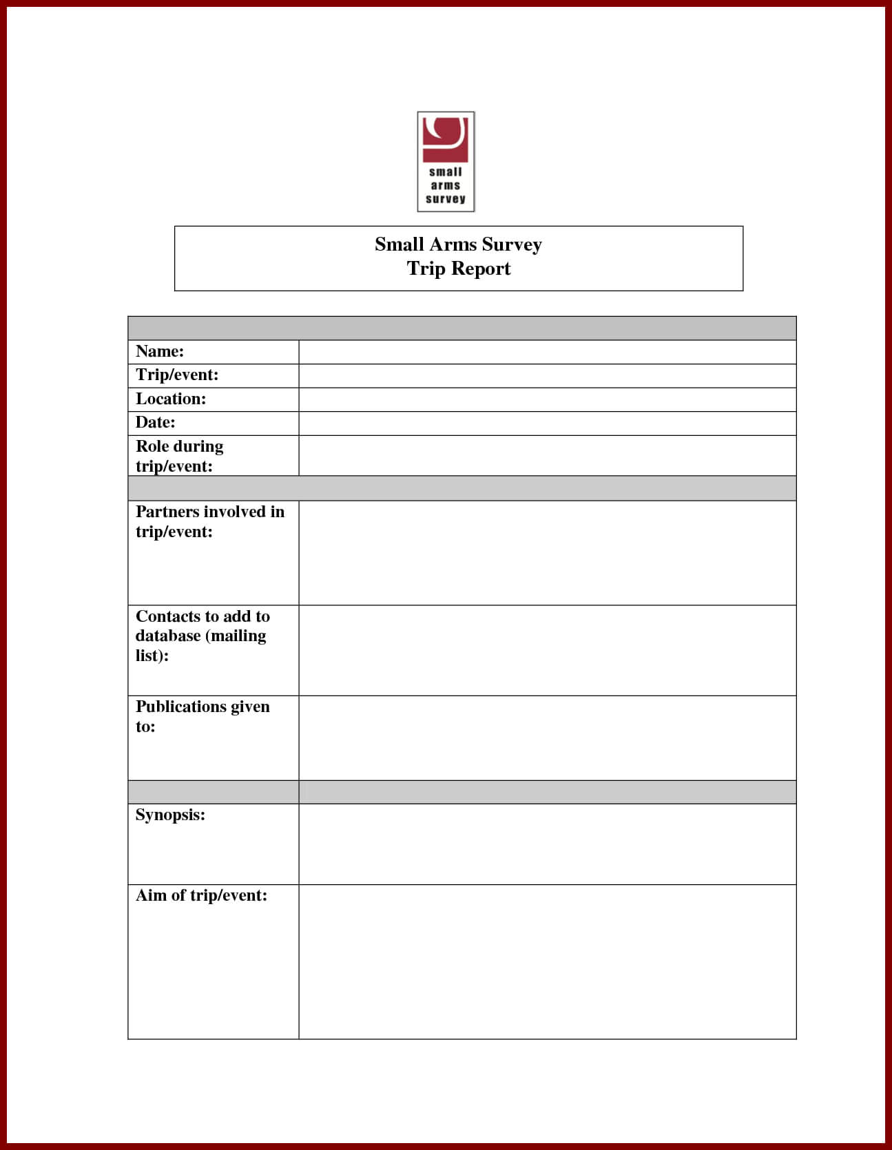 Business Report Template Word Free Download Trip Excel Visit Pertaining To Site Visit Report Template Free Download