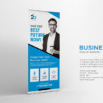 Business Roll Up Banner Template Psd | Roll Up Banner Design Intended For Retractable Banner Design Templates