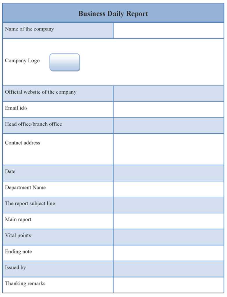 Customer Visit Report Format Templates Atlantaauctionco