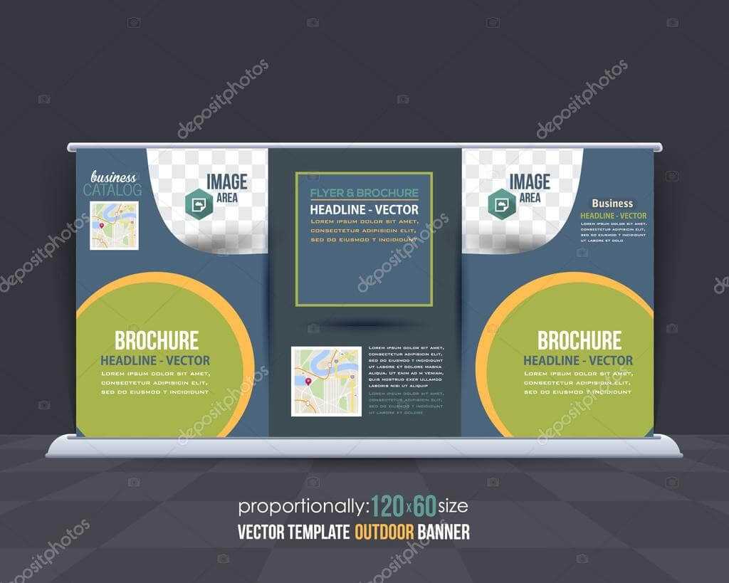 Business Theme Outdoor Banner Design, Advertising Vector Intended For Outdoor Banner Design Templates