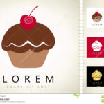 Cake Logo Stock Vector. Illustration Of Menu, Restaurant For Cake Business Cards Templates Free