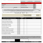 Can/ulc S536 04 Fire Alarm Annual Inspection Test Form Inside Hydrostatic Pressure Test Report Template