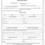 Car Bill Of Sale Template Word Uk Free Used Ontario Vehicle For Vehicle Bill Of Sale Template Word
