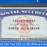 Card Template Psd Regarding Social Security Card Template Photoshop