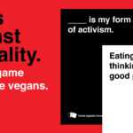 Cards Against Animality – Anti Speciesist Action Collective In Cards Against Humanity Template